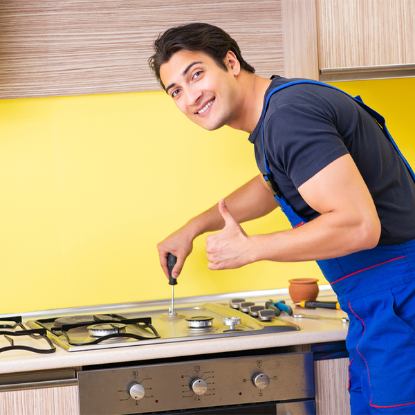 can you provide references from satisfied stove repair customers in Lane Kansas